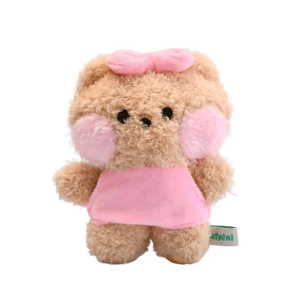 🍞✨ Pelúcias Pãozinho | Ursinho e Coelhinho – Chaveiro Kawaii de Pelúcia