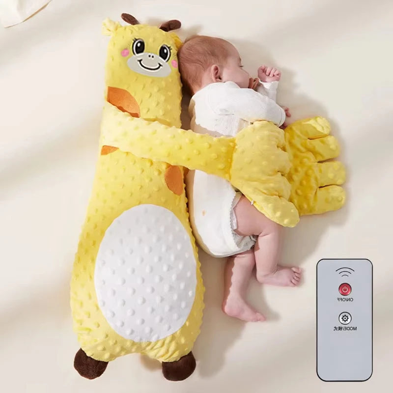 🤱 Boneca Mãozinha Calmante | Almofada Elétrica com Toque Suave para Bebês