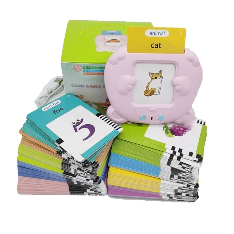 đ MĂĄquina de Aprendizagem Infantil | Flash Cards EletrĂŽnicos com Ăudio â MultilĂngue