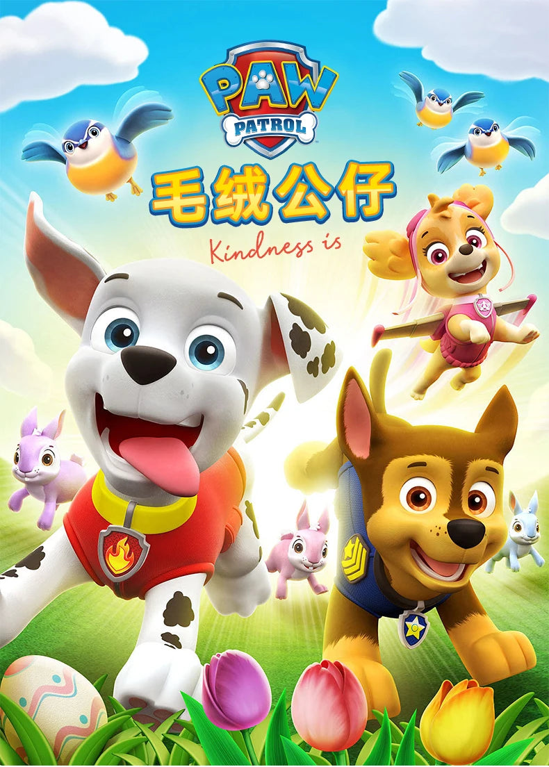 🐾 Pelúcia Oficial Patrulha Canina | Chase, Skye, Marshall e Rubble