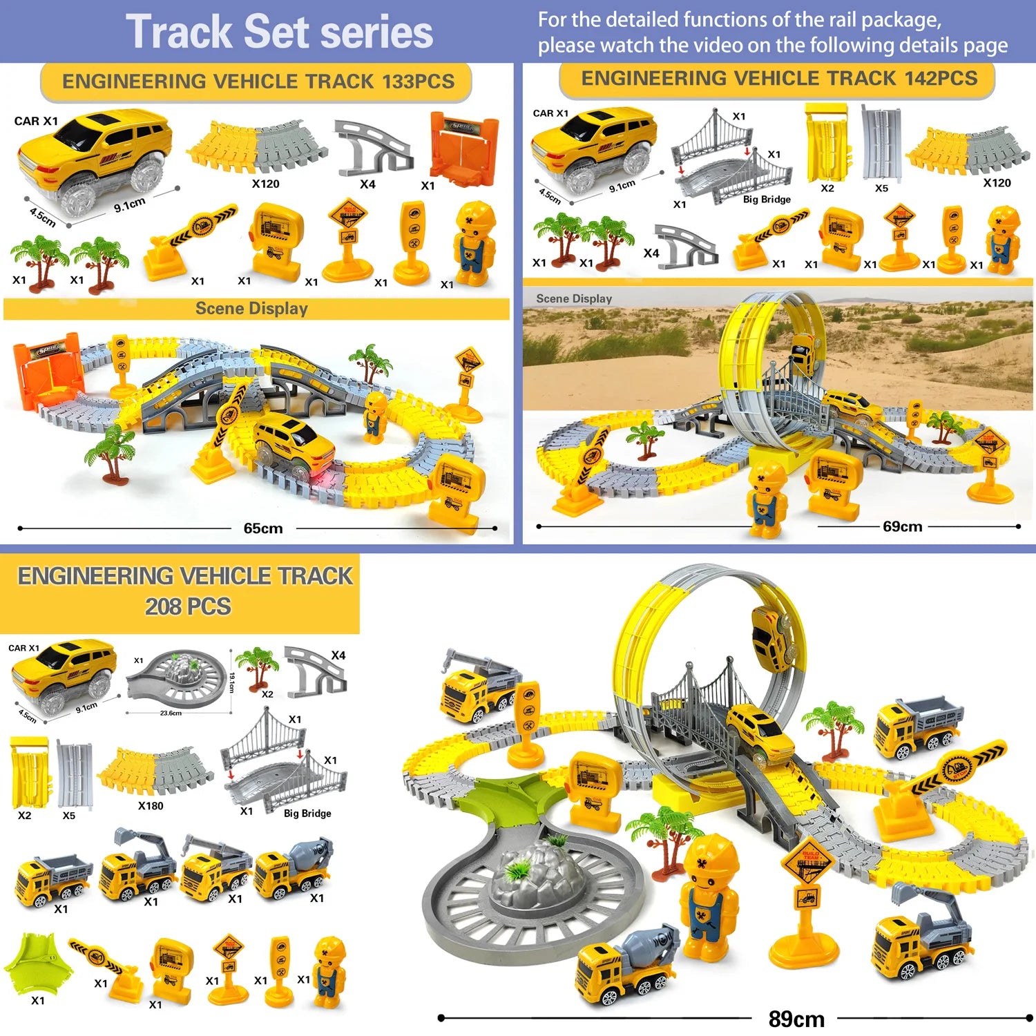 🚂 Brinquedo de Trilha com Carros e Trem Elétrico | Pista Educativa Infantil