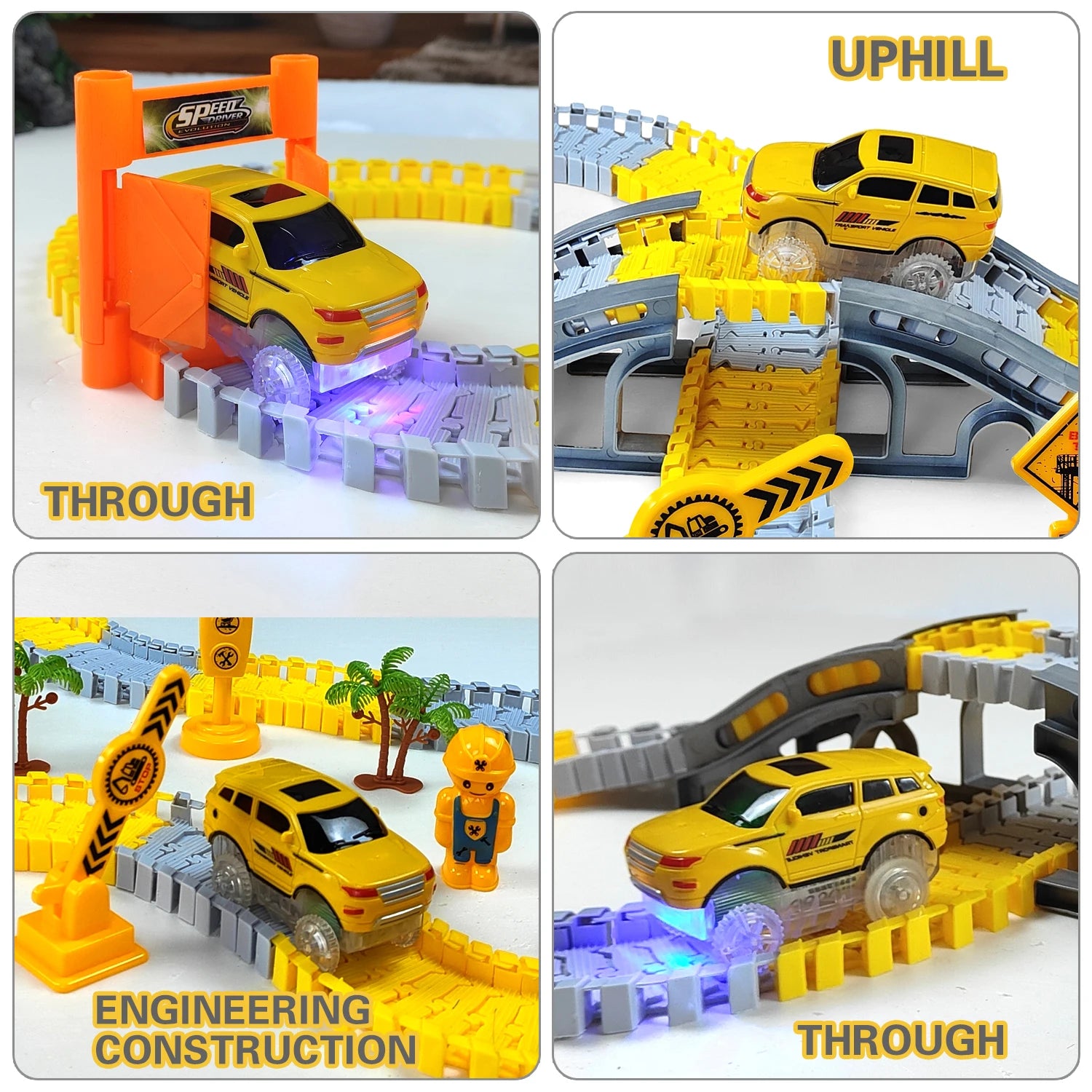 🚂 Brinquedo de Trilha com Carros e Trem Elétrico | Pista Educativa Infantil