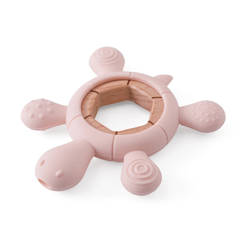 Mordedor de Silicone em Formato de Tartaruga đą