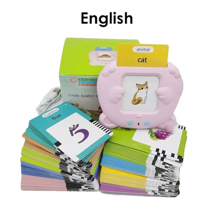 đ MĂĄquina de Aprendizagem Infantil | Flash Cards EletrĂŽnicos com Ăudio â MultilĂngue