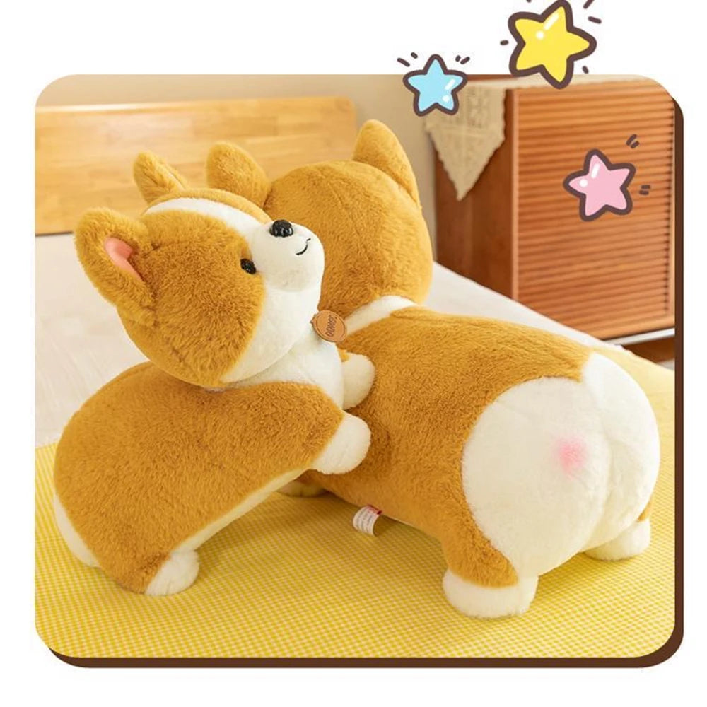 🐶✨ Corgi de Pelúcia | O Amigo Mais Fofo para Abraçar e Decorar