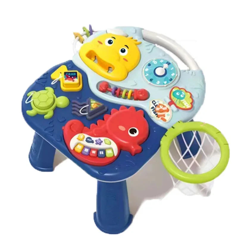 🎶 Mesa de Atividades Musical para Bebês | Brinquedo Educativo e Sensorial