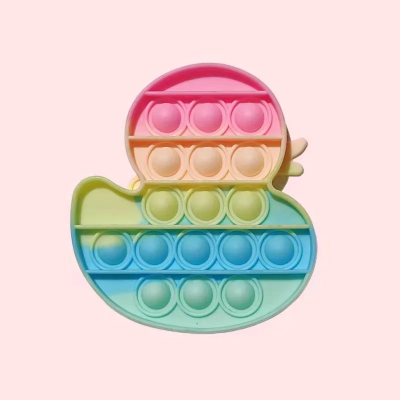 🌈 Pop It Fidget Toy | Brinquedo Sensorial Anti-Stress para Crianças e Adultos