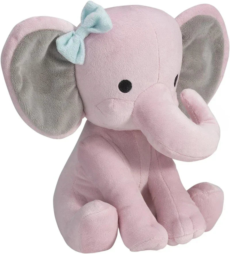 🐘 Pelúcia Elefante Cinza  | Travesseiro de Pelúcia Fofo e Decorativo