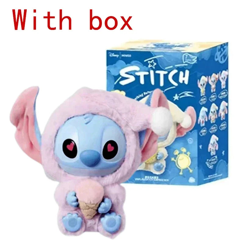 Stitch Surpresa – Blind Box com Boneco Fofo e Chaveiro Colecionável