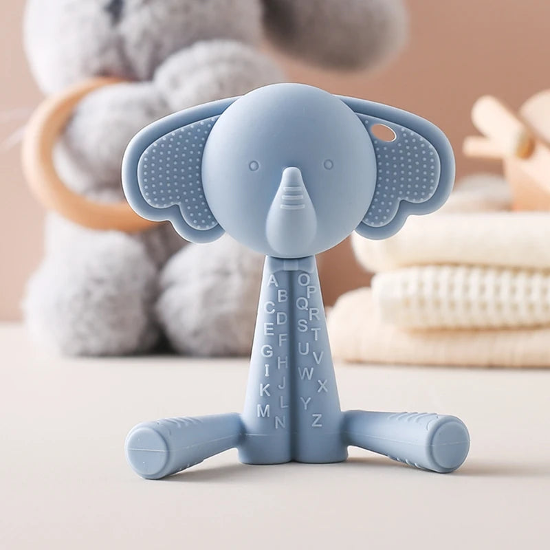 Mordedor de Silicone em Formato de Animal 🍼