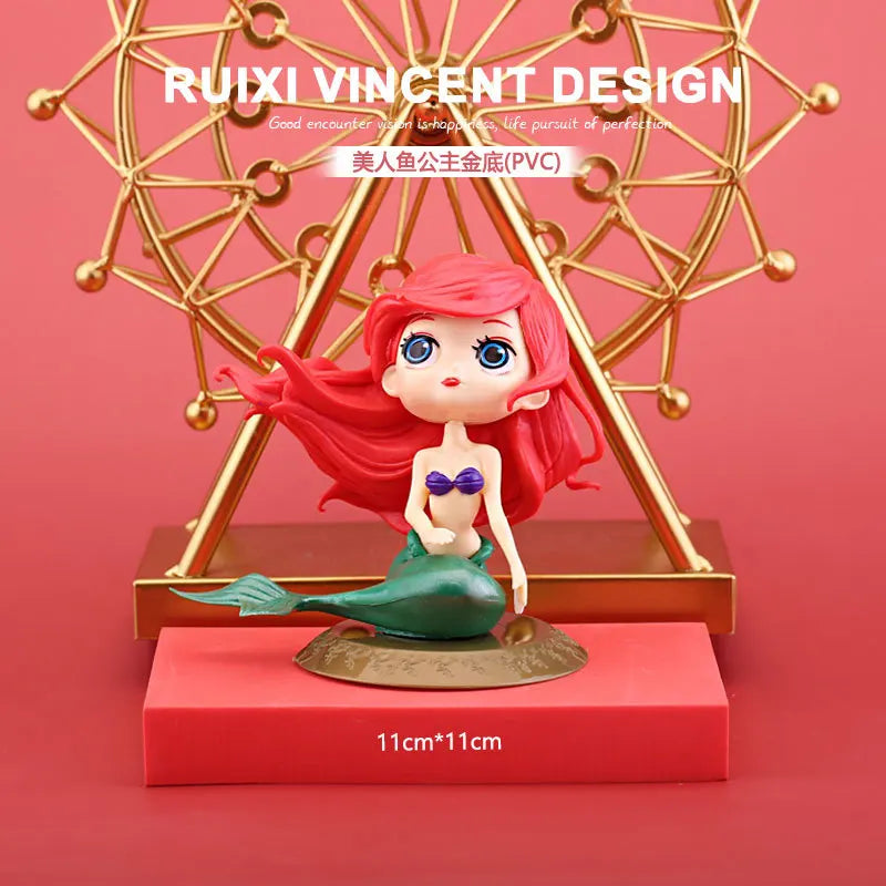 Bonecas Princesas Disney – Belle, Ariel, Branca de Neve, Cinderela, Rapunzel