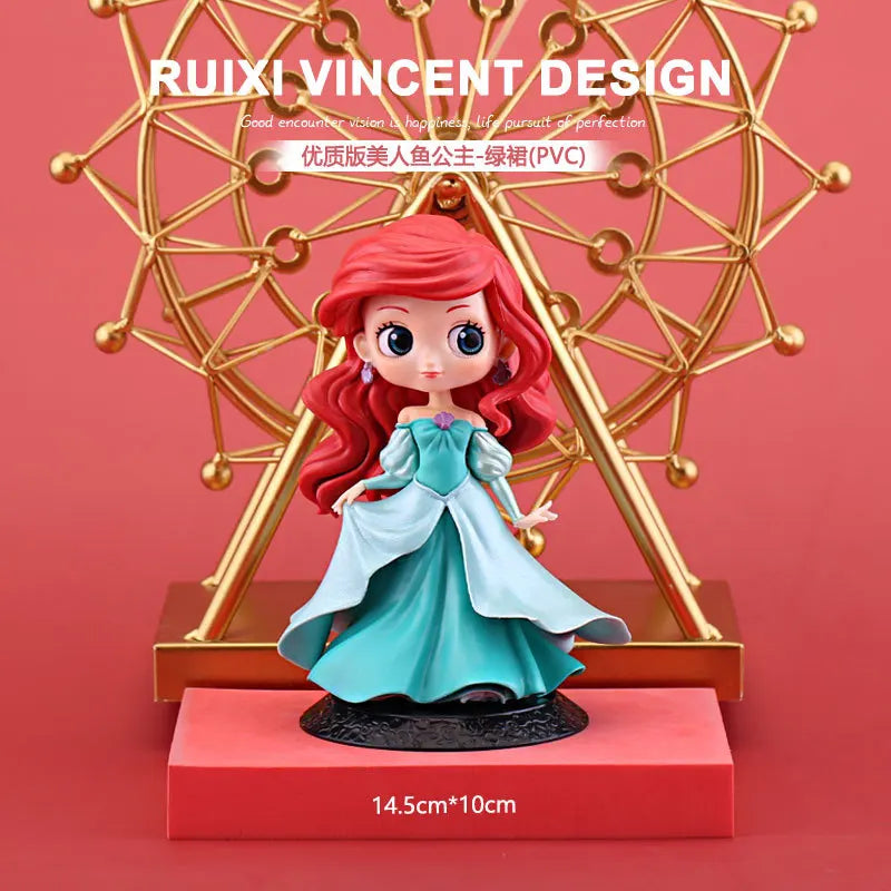 Bonecas Princesas Disney – Belle, Ariel, Branca de Neve, Cinderela, Rapunzel