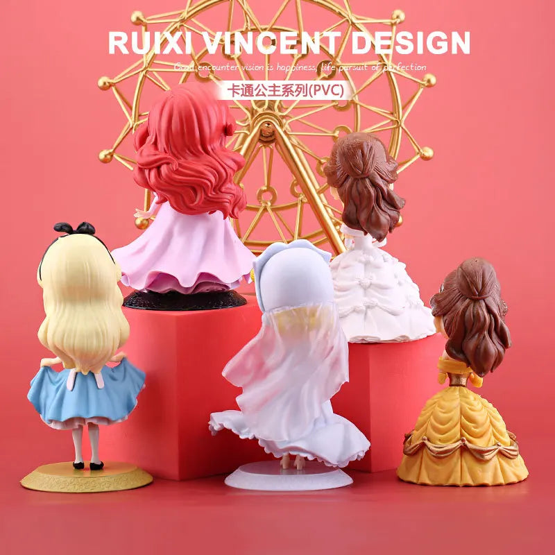 Bonecas Princesas Disney – Belle, Ariel, Branca de Neve, Cinderela, Rapunzel