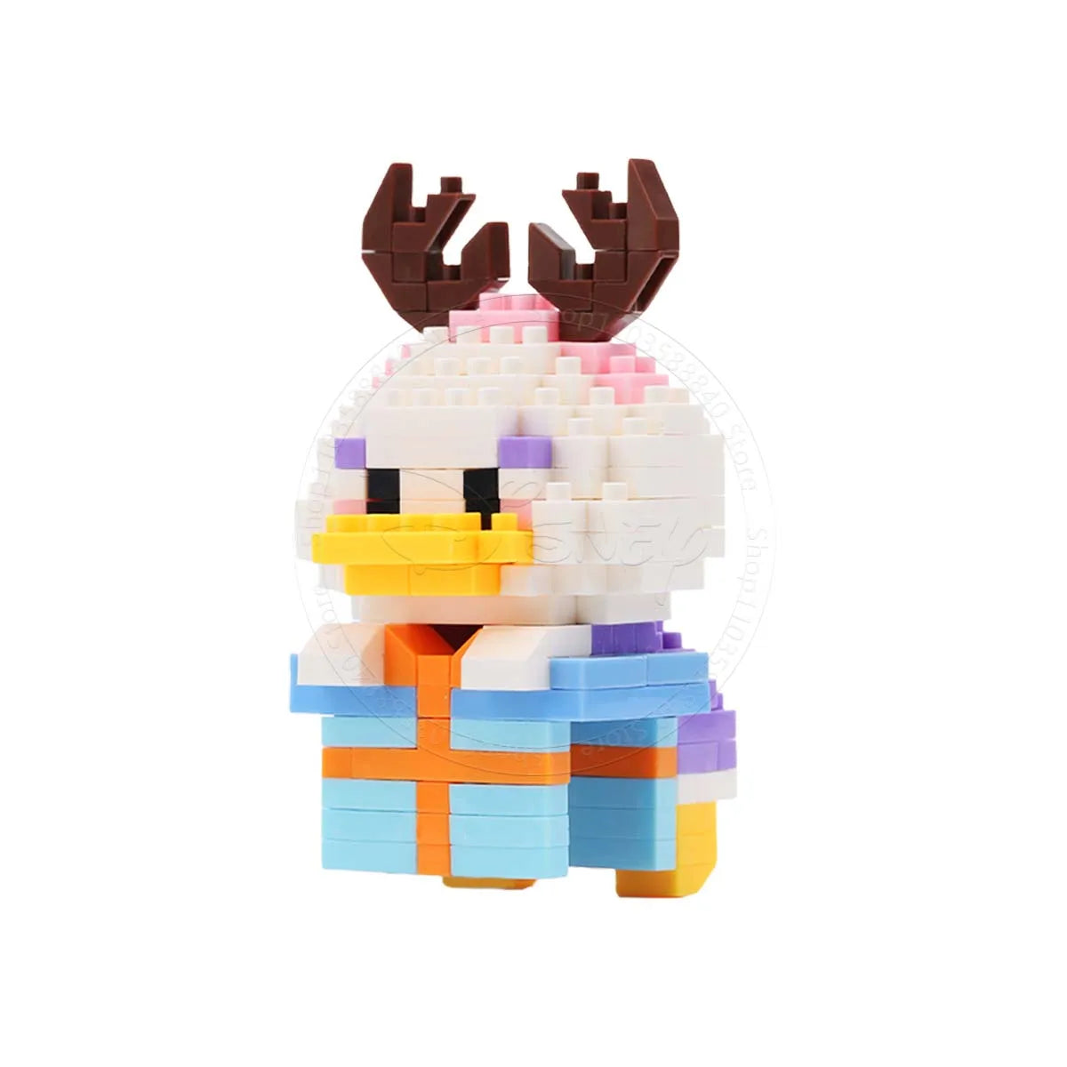 Blocos de Montar Mini Disney – Princesas, Stitch, Mickey e Outros