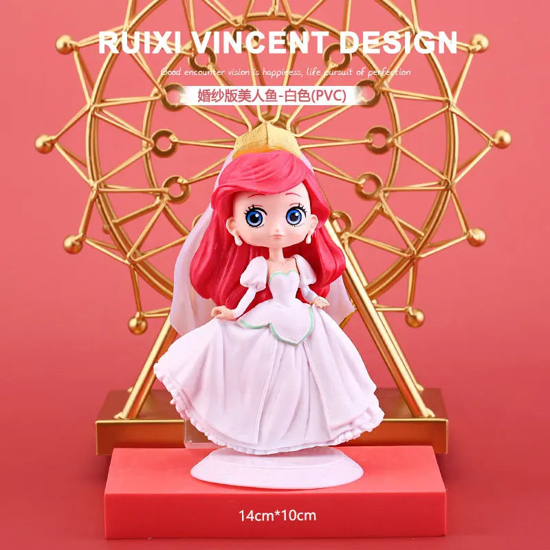 Bonecas Princesas Disney – Belle, Ariel, Branca de Neve, Cinderela, Rapunzel
