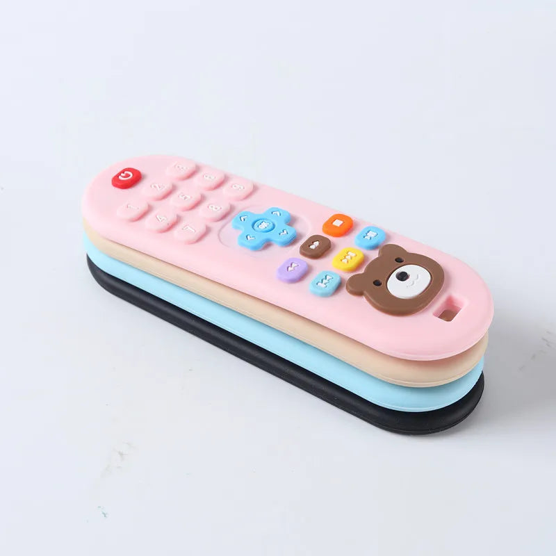 Mordedor Sensorial Montessori em Formato de Controle 🎮