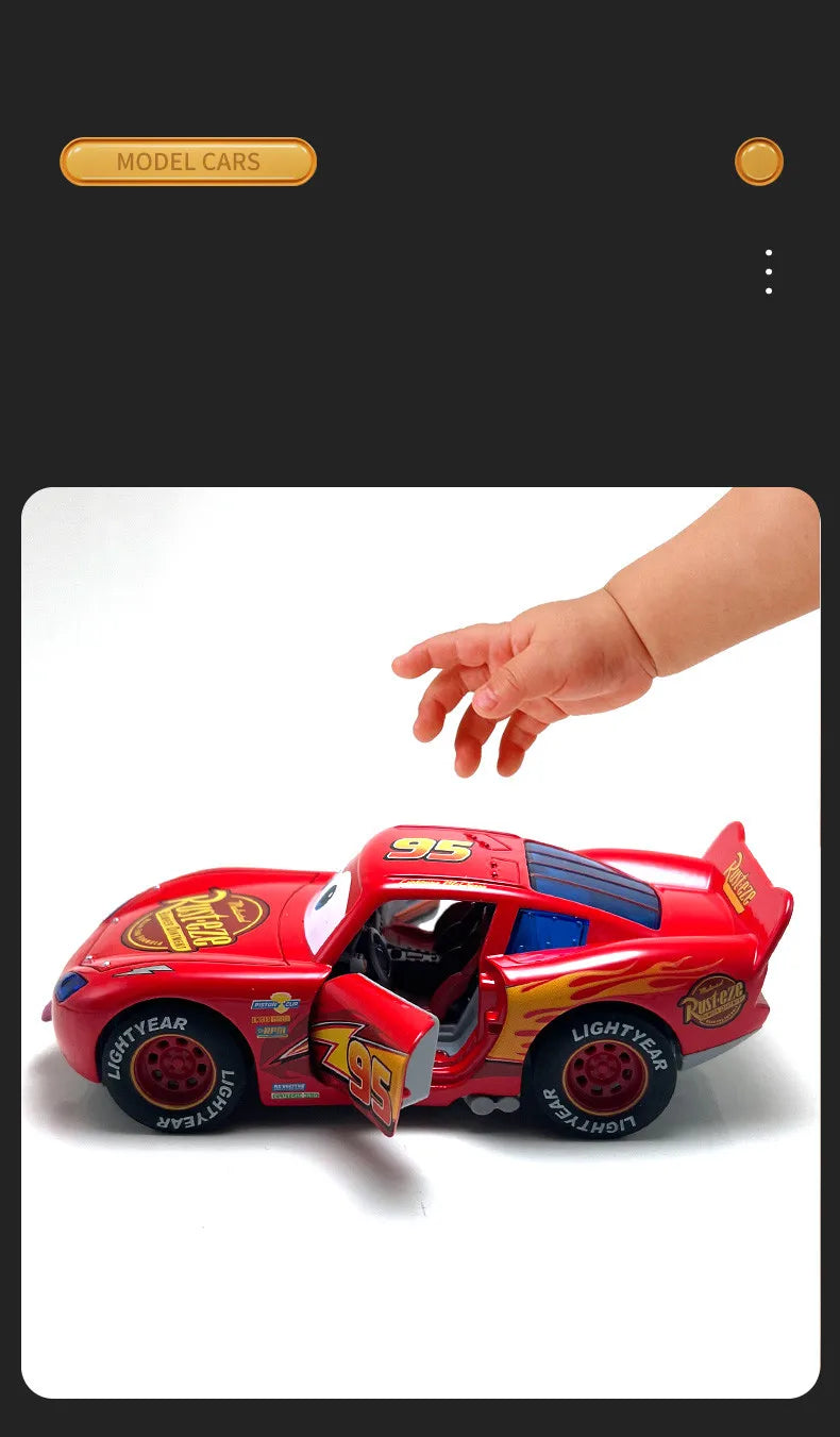 Carro Relâmpago McQueen com Som e Luz – Edição Disney Pixar