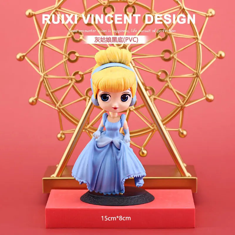 Bonecas Princesas Disney – Belle, Ariel, Branca de Neve, Cinderela, Rapunzel