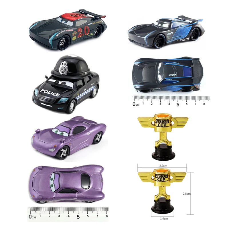 Disney Pixar Carros | Relâmpago McQueen, Jackson Storm e Outros