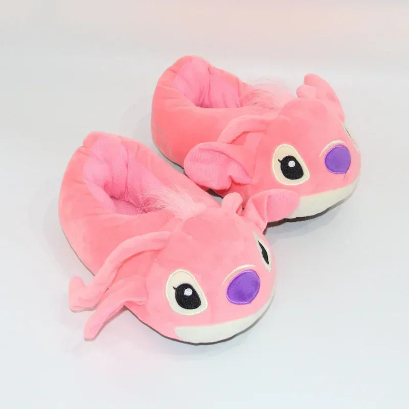 Chinelos de Pelúcia Stitch – Estilo Cosplay Kawaii
