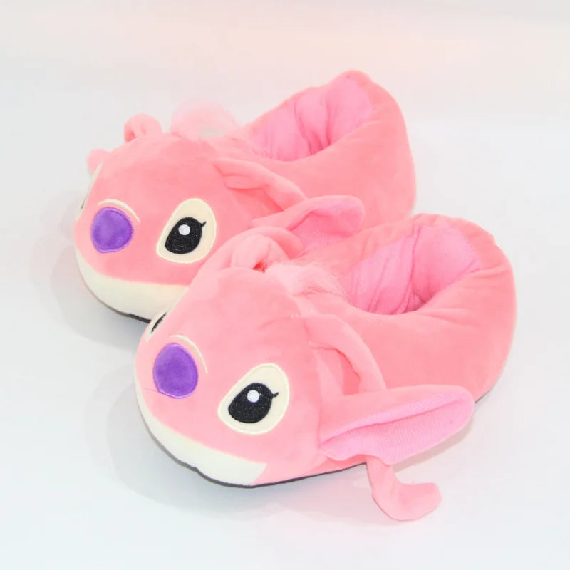 Chinelos de Pelúcia Stitch – Estilo Cosplay Kawaii