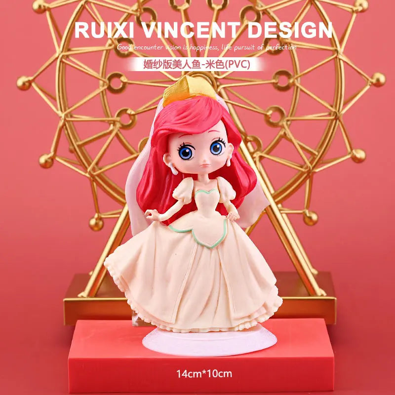 Bonecas Princesas Disney – Belle, Ariel, Branca de Neve, Cinderela, Rapunzel