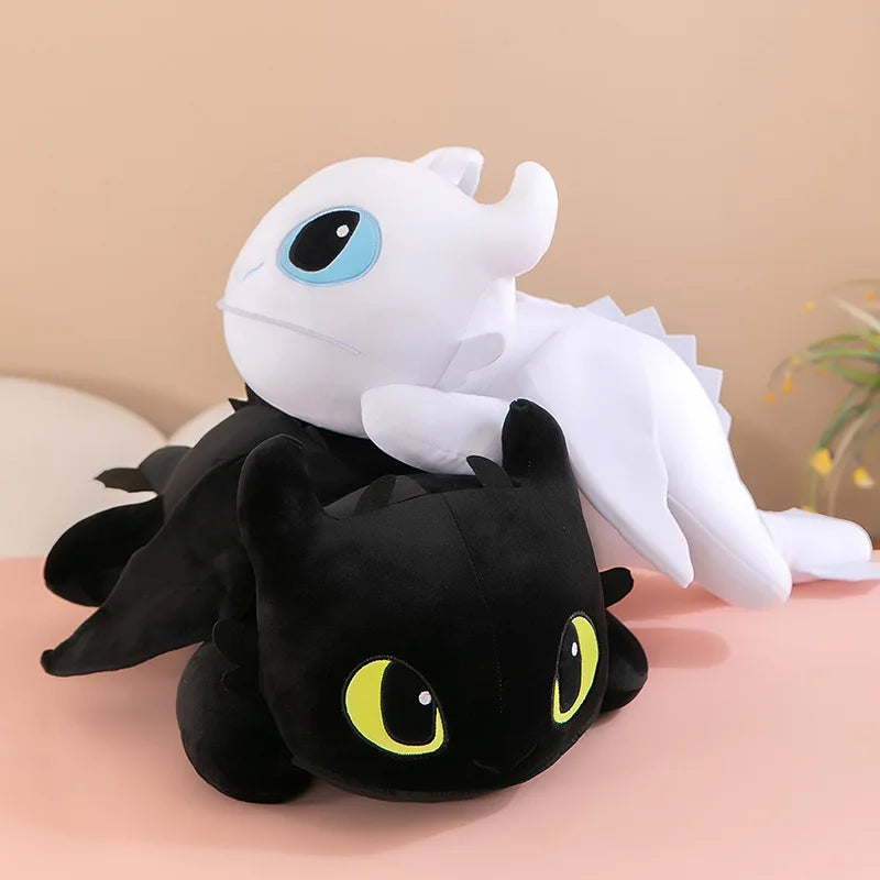 Almofada de Corpo Grande Dragão Banguela – Pelúcia Fofa, Macia e Decorativa