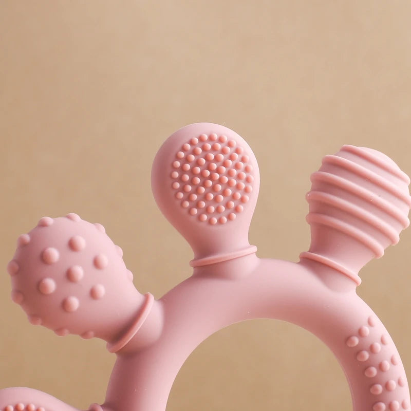 Mordedor de Silicone em Formato de Animal 🍼