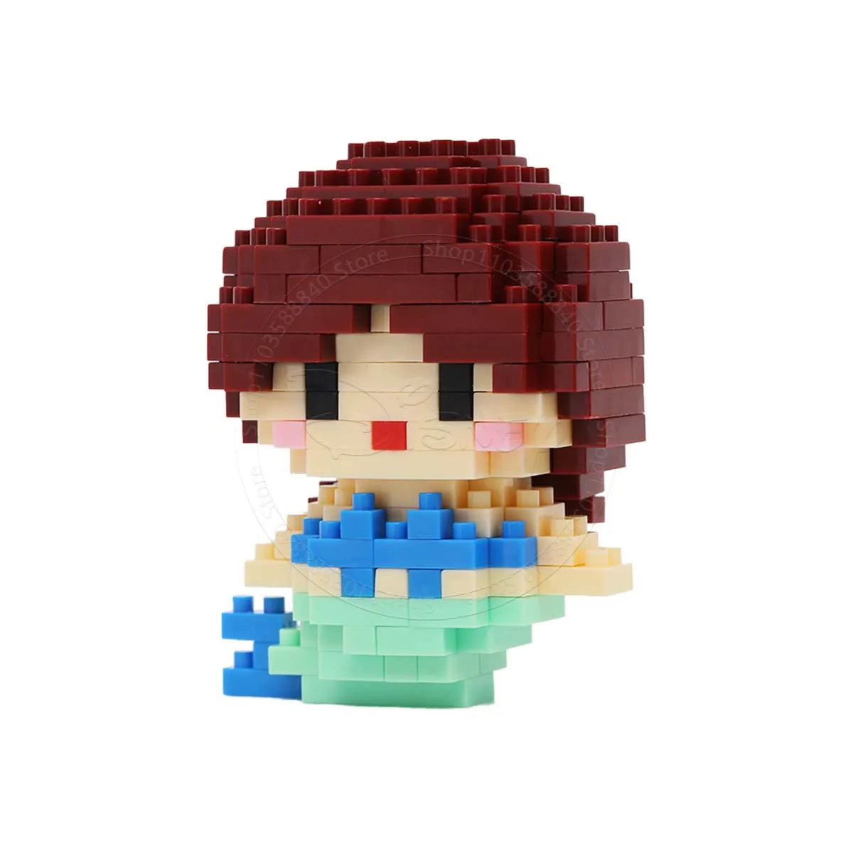 Blocos de Montar Mini Disney – Princesas, Stitch, Mickey e Outros
