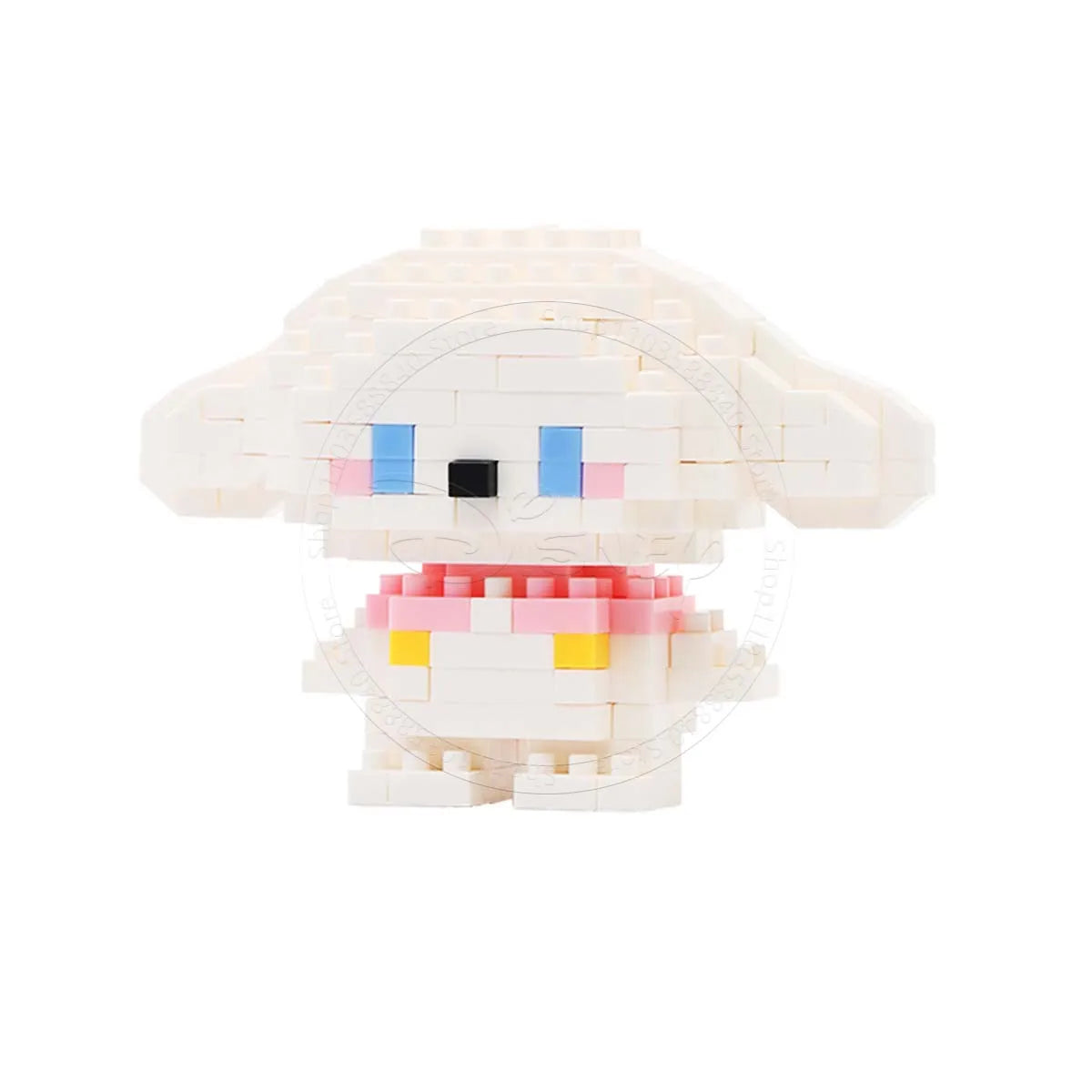 Blocos de Montar Mini Disney – Princesas, Stitch, Mickey e Outros
