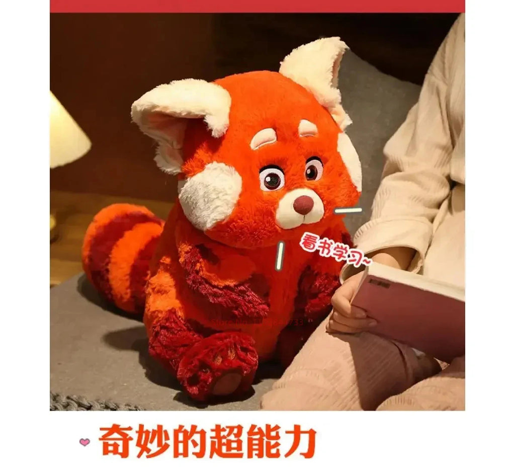 Pelúcia Disney Kawaii / Panda Vermelho | Boneca Fofa e Macia