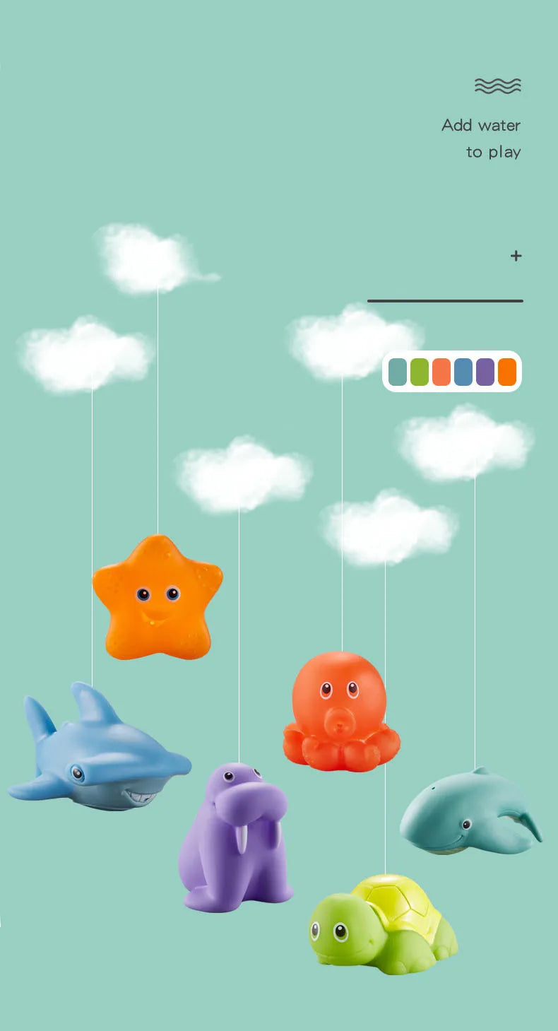 🛁 Brinquedos de Banho para Bebês | Coloridos, Divertidos e à Prova d’Água