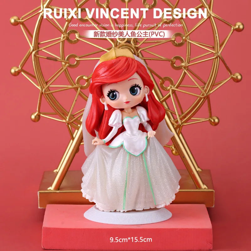 Bonecas Princesas Disney – Belle, Ariel, Branca de Neve, Cinderela, Rapunzel