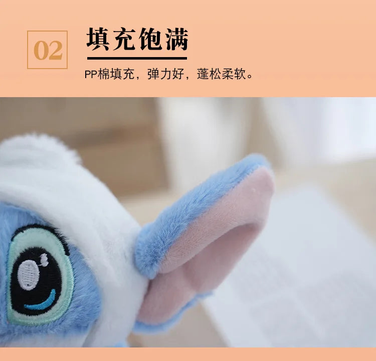 Chaveiro de Pelúcia Stitch – Mini Boneco Fofo