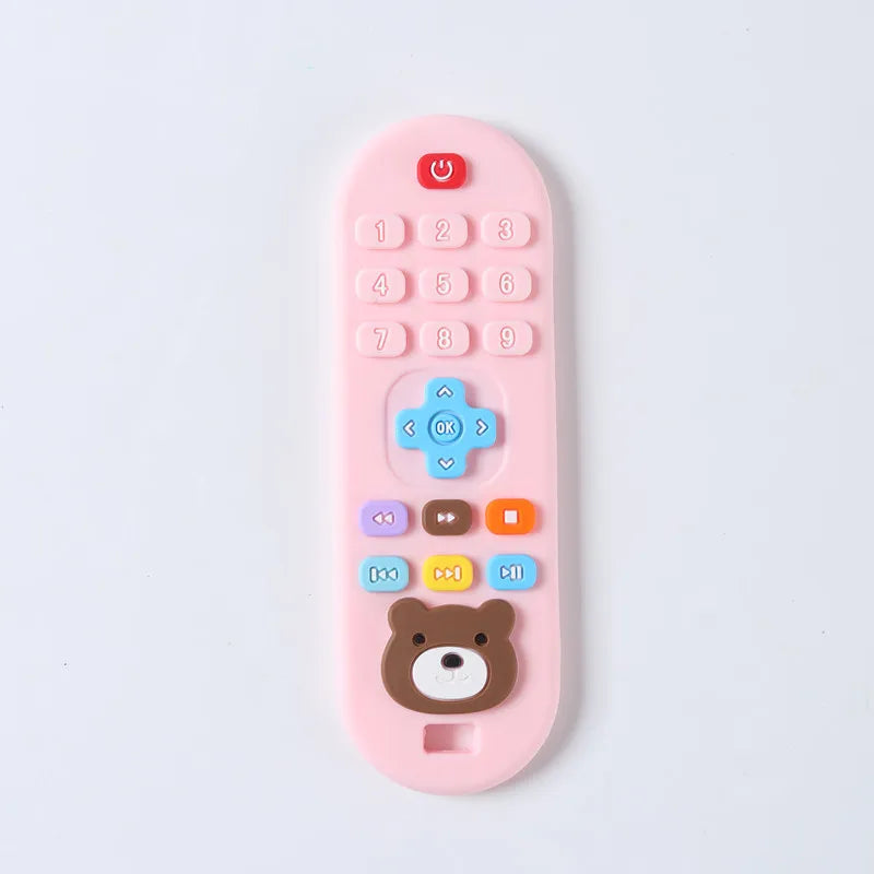 Mordedor Sensorial Montessori em Formato de Controle 🎮