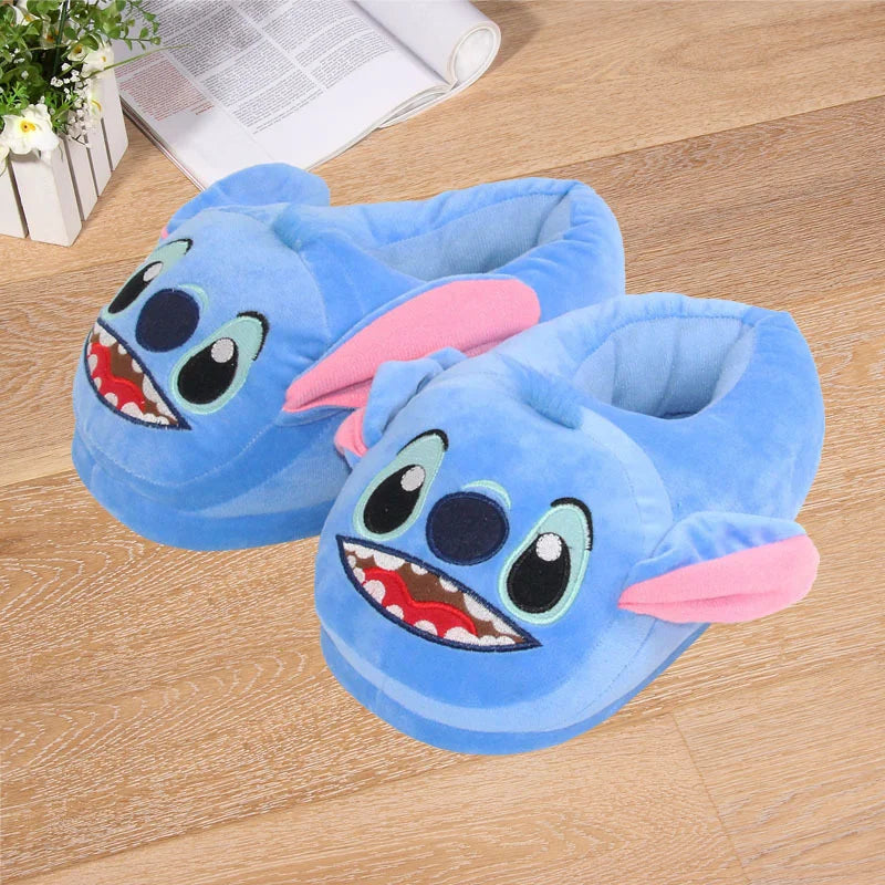 Chinelos de Pelúcia Stitch – Estilo Cosplay Kawaii