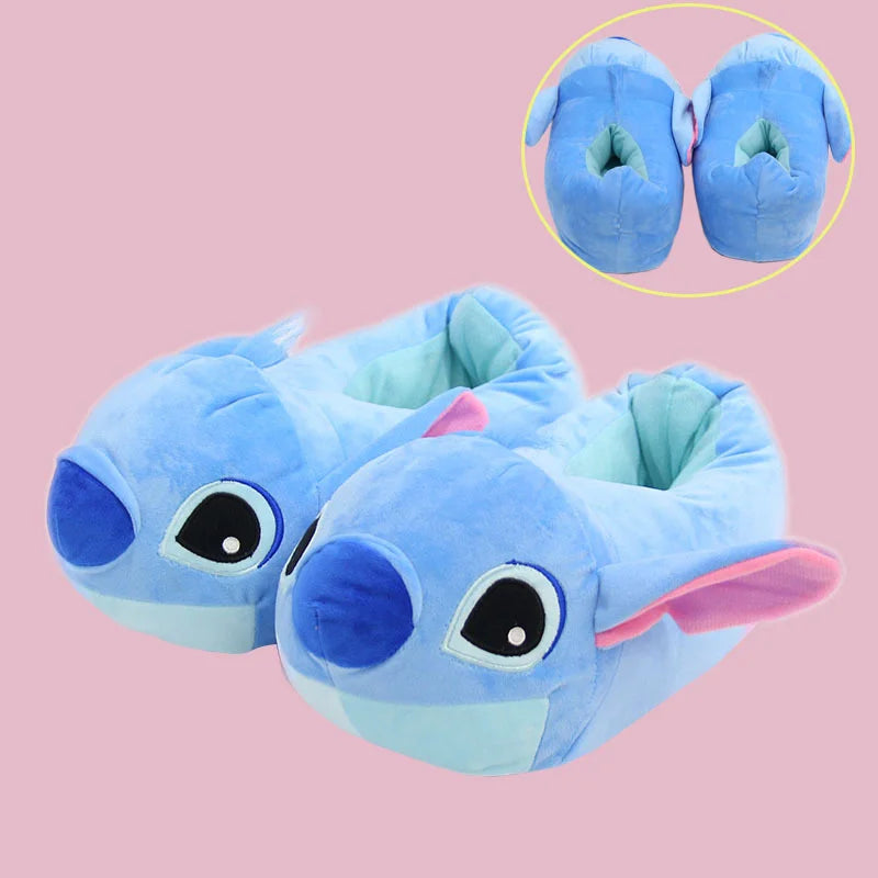 Chinelos de Pelúcia Stitch – Estilo Cosplay Kawaii