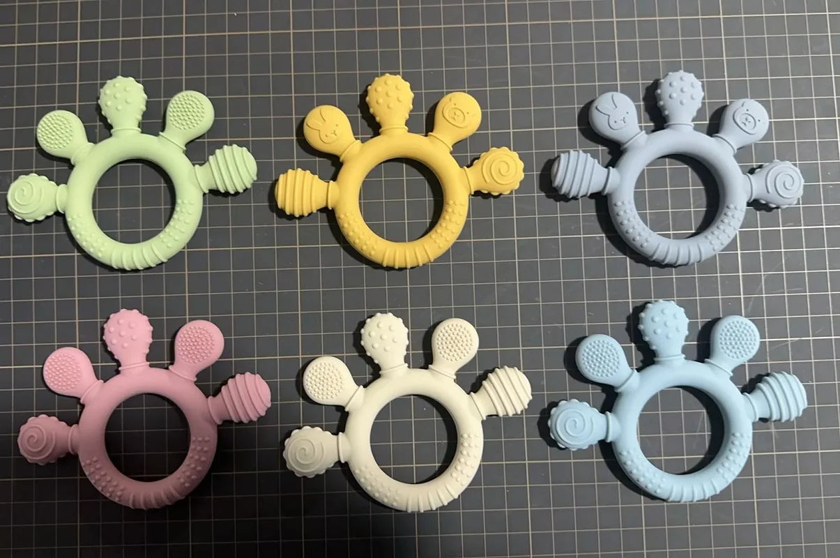 Mordedor de Silicone em Formato de Animal 🍼
