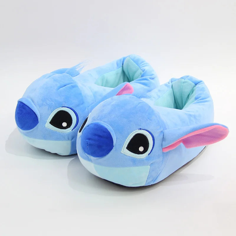 Chinelos de Pelúcia Stitch – Estilo Cosplay Kawaii