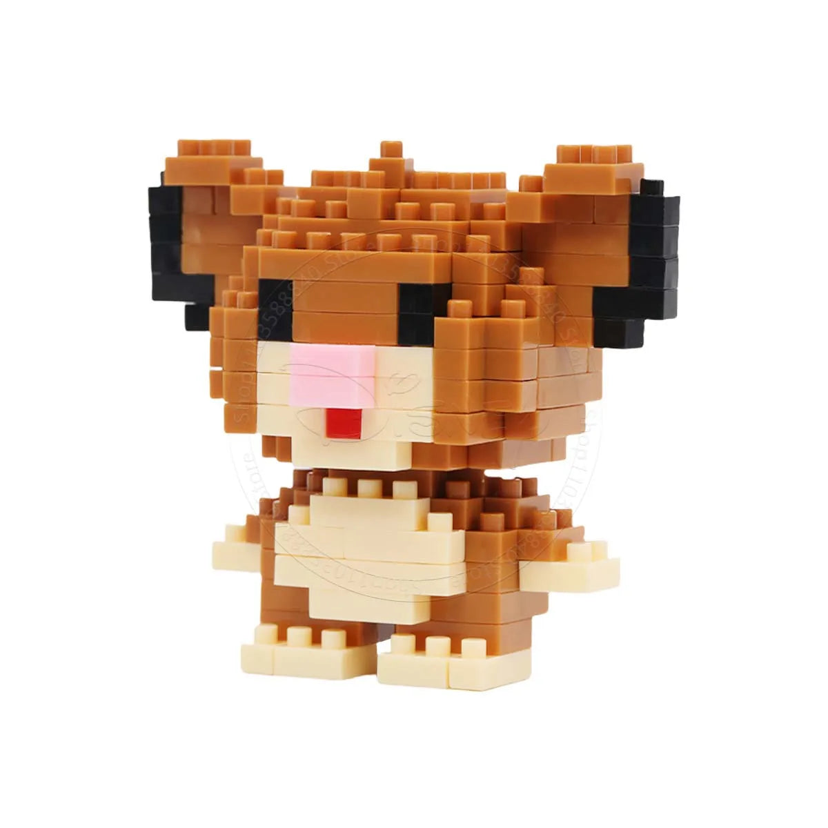 Blocos de Montar Mini Disney – Princesas, Stitch, Mickey e Outros