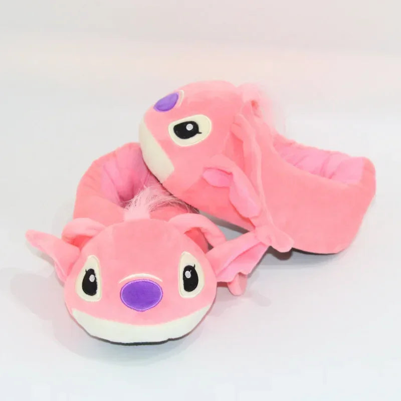 Chinelos de Pelúcia Stitch – Estilo Cosplay Kawaii