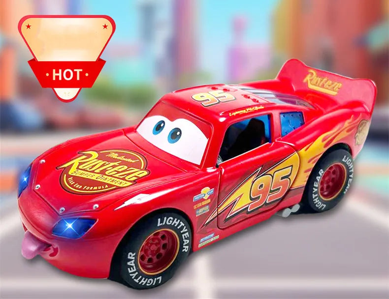 Carro Relâmpago McQueen com Som e Luz – Edição Disney Pixar