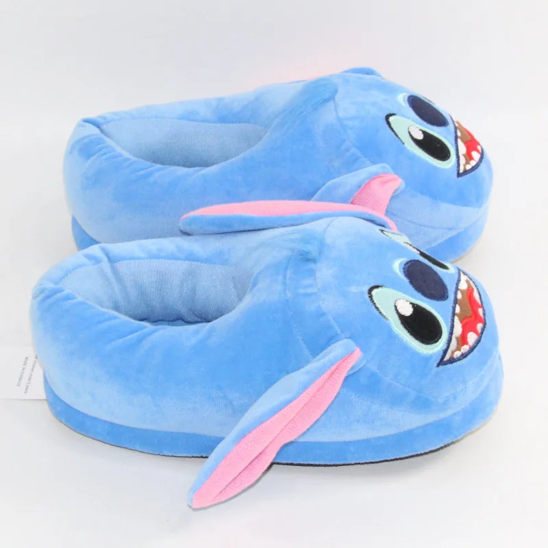 Chinelos de Pelúcia Stitch – Estilo Cosplay Kawaii