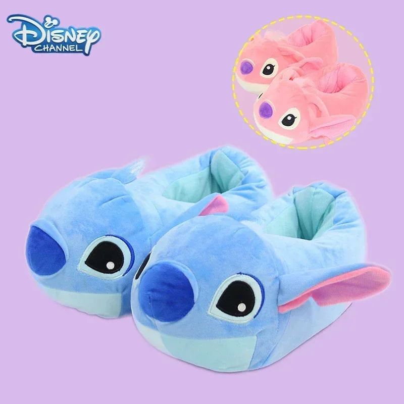 Chinelos de Pelúcia Stitch – Estilo Cosplay Kawaii