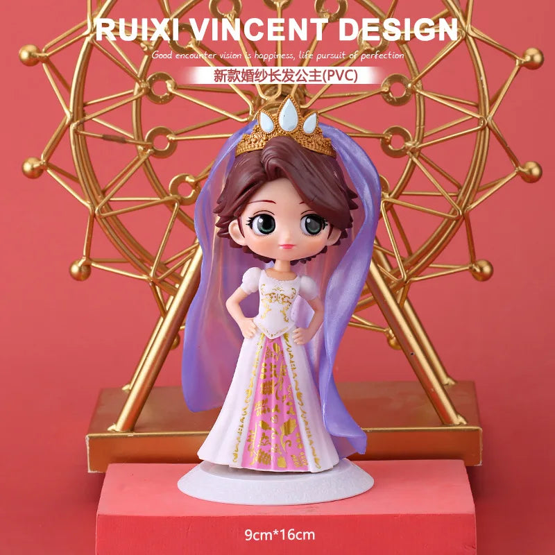 Bonecas Princesas Disney – Belle, Ariel, Branca de Neve, Cinderela, Rapunzel