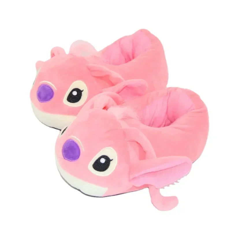 Chinelos de Pelúcia Stitch – Estilo Cosplay Kawaii
