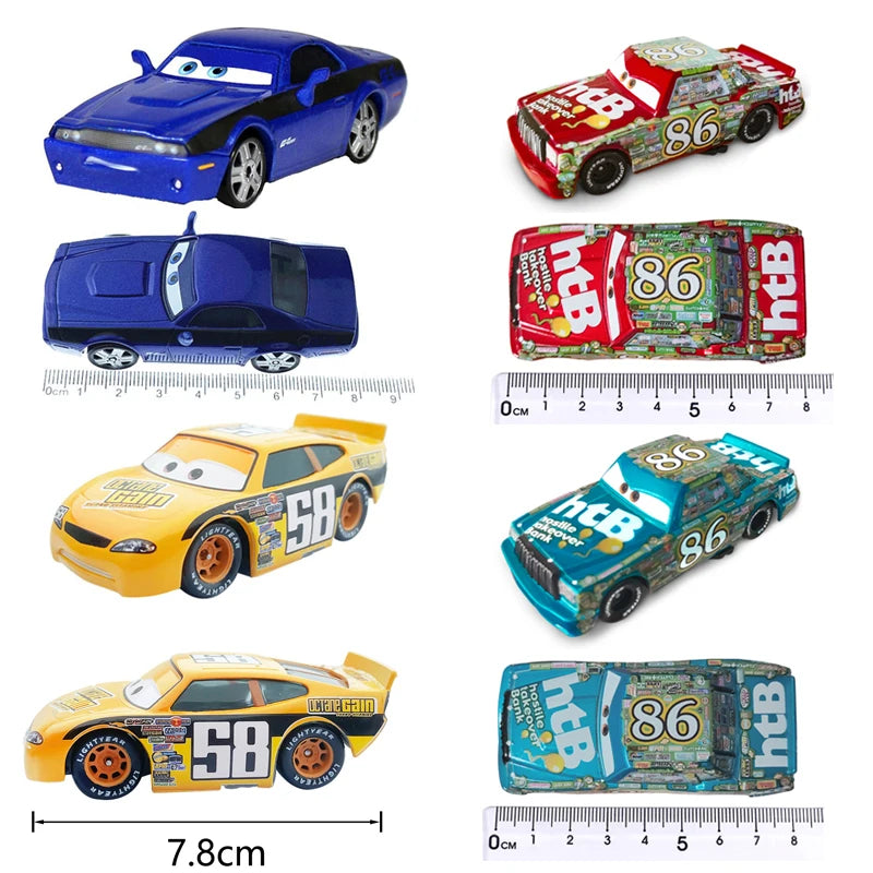 Disney Pixar Carros | Relâmpago McQueen, Jackson Storm e Outros
