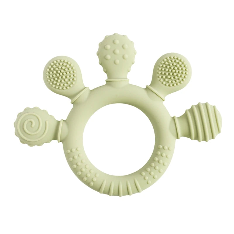 Mordedor de Silicone em Formato de Animal 🍼