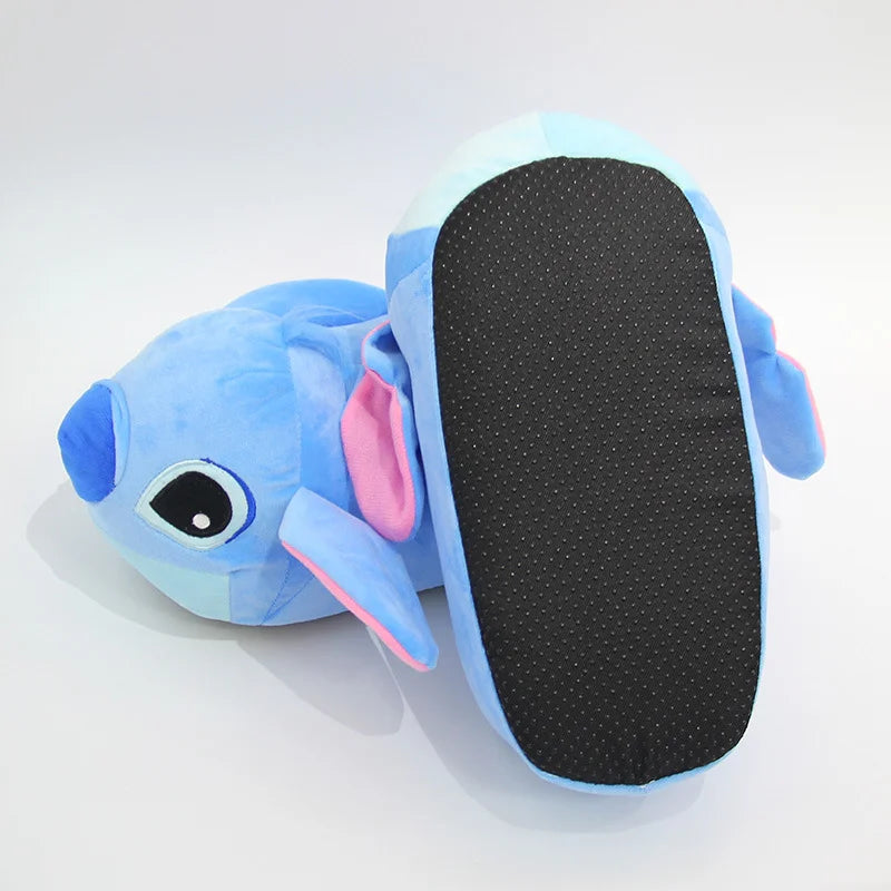 Chinelos de Pelúcia Stitch – Estilo Cosplay Kawaii