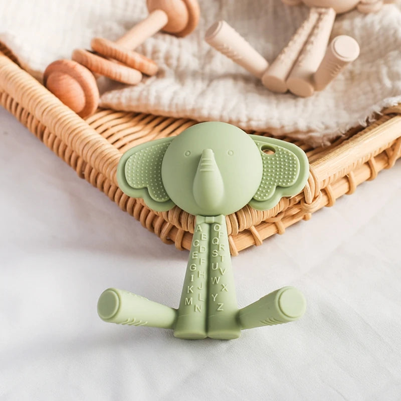 Mordedor de Silicone em Formato de Animal 🍼